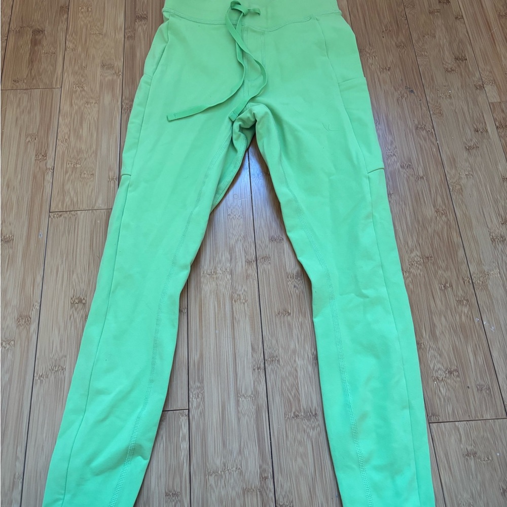 ALO Yoga Lime Green Joggers